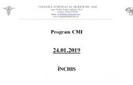 Program 24.01.2019 – INCHIS