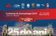 A XXV-a ediție a Conferinței de Dermatologie „Zilele Gh. Năstase” care va avea loc în perioada 29 – 31 mai 2019 la Palatul Culturii din Iași