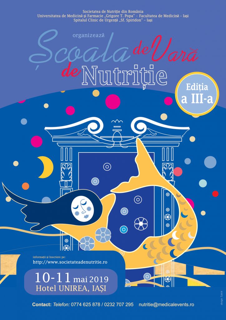 Scoala de vara de nutritie, Ed. III 10-11 Mai 2019