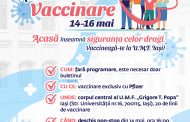 Maraton de vaccinare la UMF „Gr. T. Popa” Iași