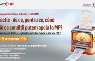 Invitatie Webinar Practic MF – 20-21 septembrie 2024, online pe zoom